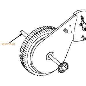 DRIVAKSEL KOMPL.48CM