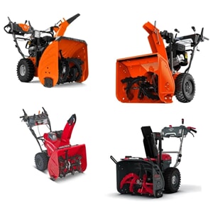 Snøfresere med hjul