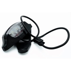 LUC-LED SIDEMARKERINGSLYKT RØD/HVIT