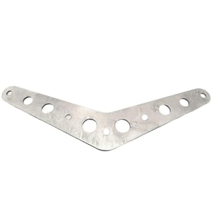 Baugstøtte, V-block feste dobbel